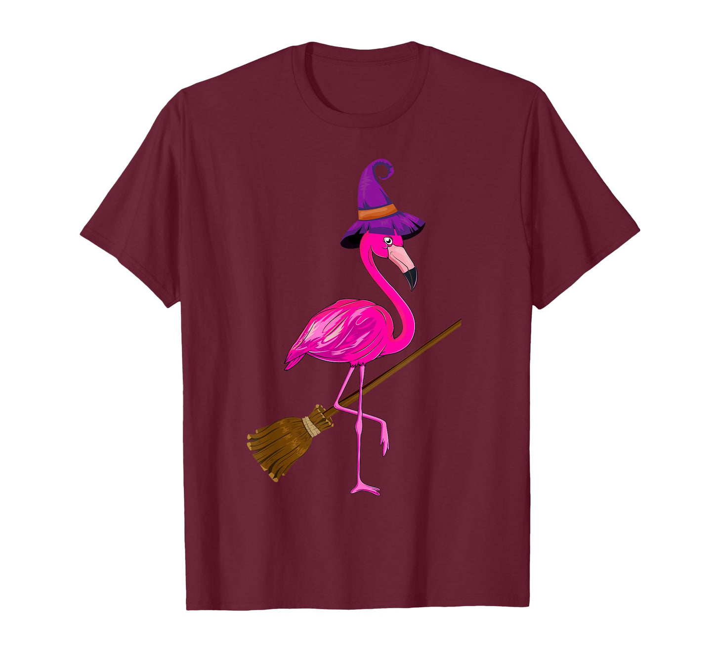 Happy Halloween Pumpkin Flamingo - Flamingo Lover Halloween T-Shirt