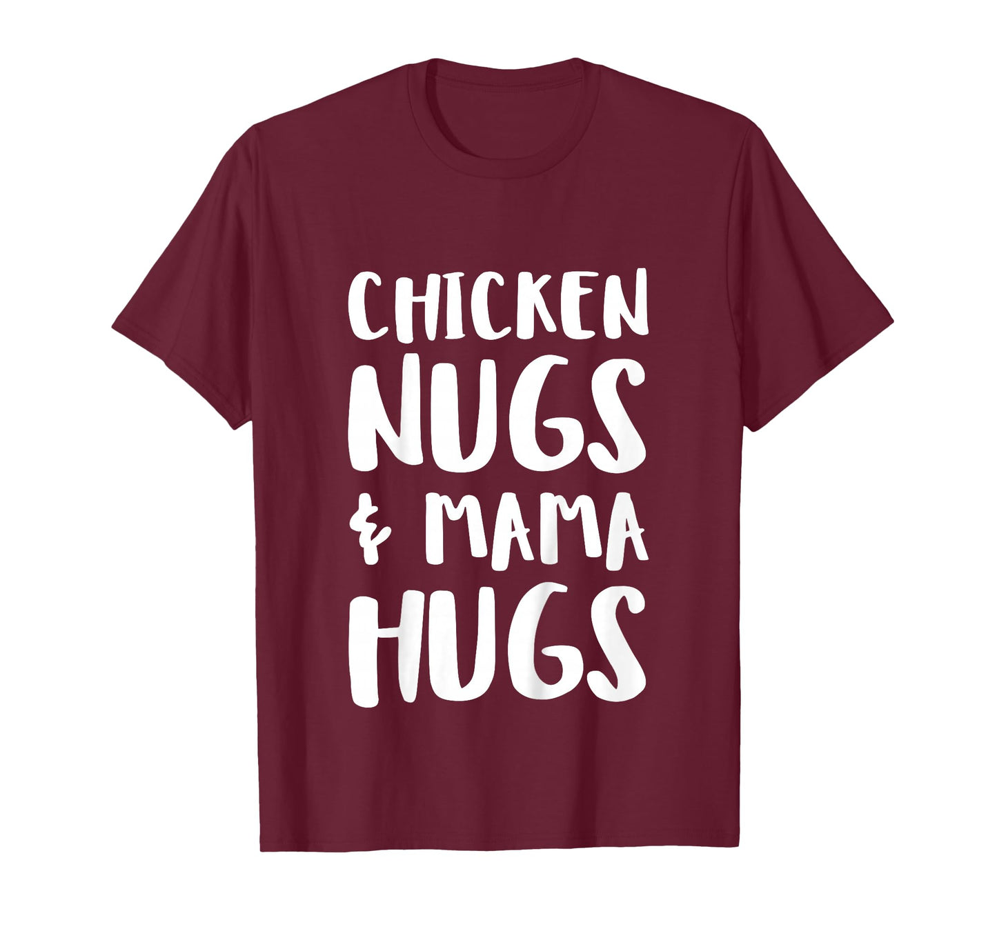 Chicken Nugs & Mama Hugs Shirt, Funny Toddler Boy Girl T-Shirt