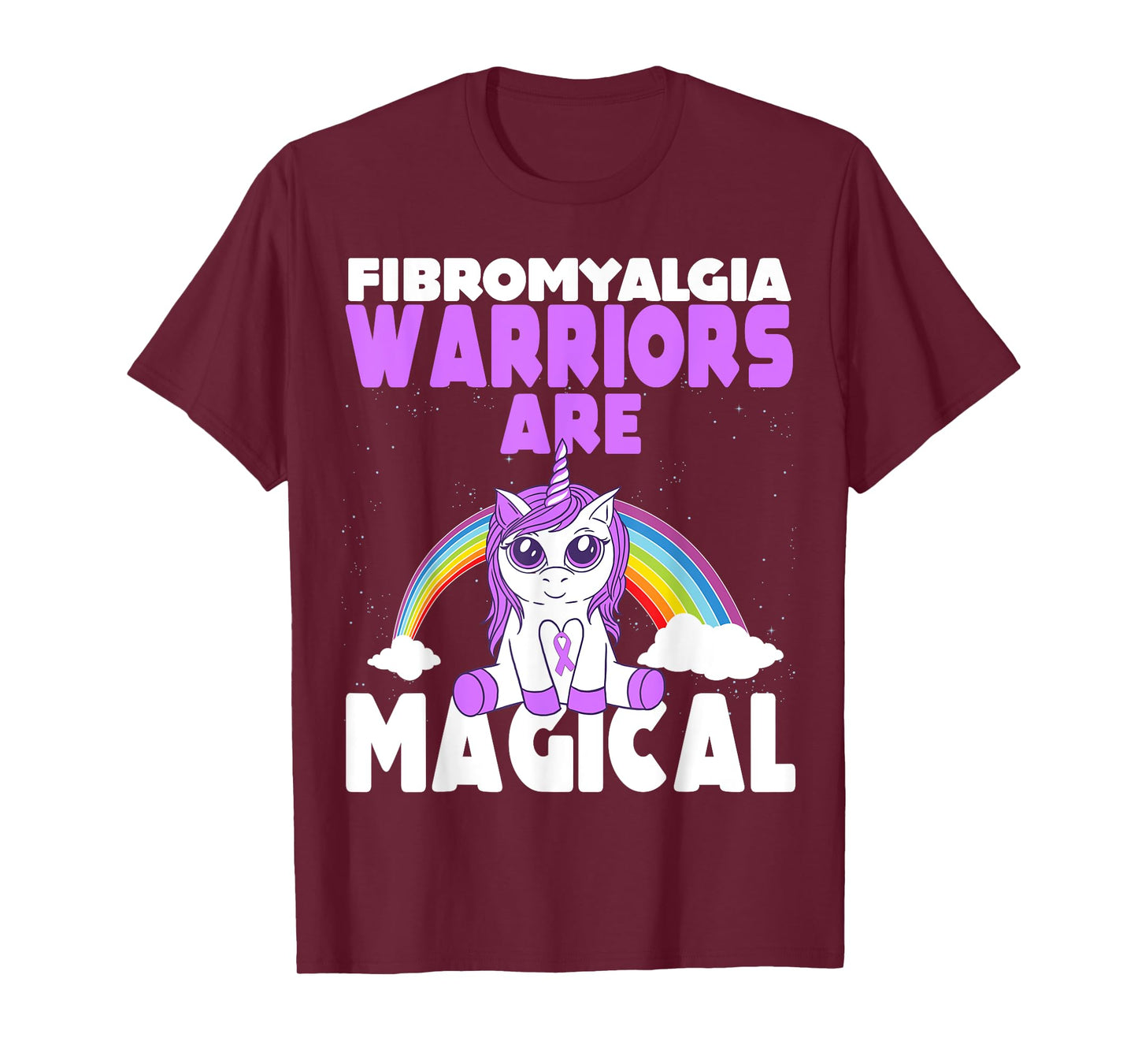 Fibromyalgia Awareness Warriors are magical Unicorn T-Shirt