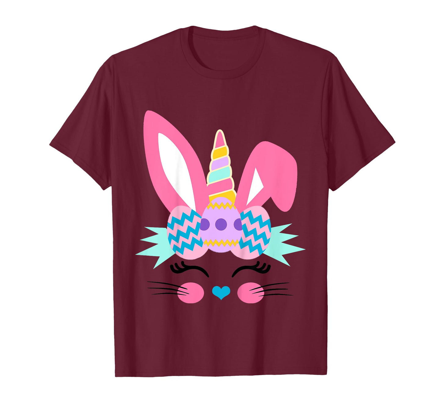 Toddler Girl Easter Bunny Unicorn for Girls and Baby Cute T-Shirt
