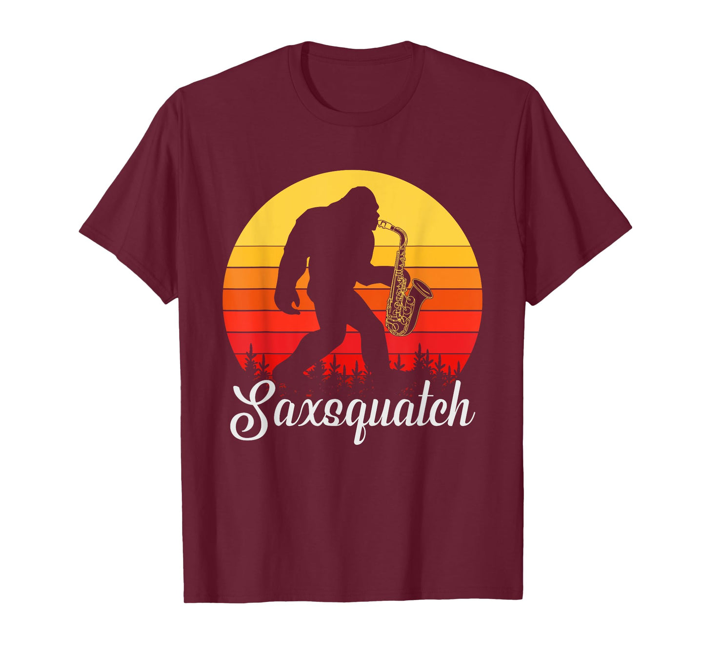 Bigfoot Yeti Cryptozoology Sasquatch saxsquatch T-Shirt