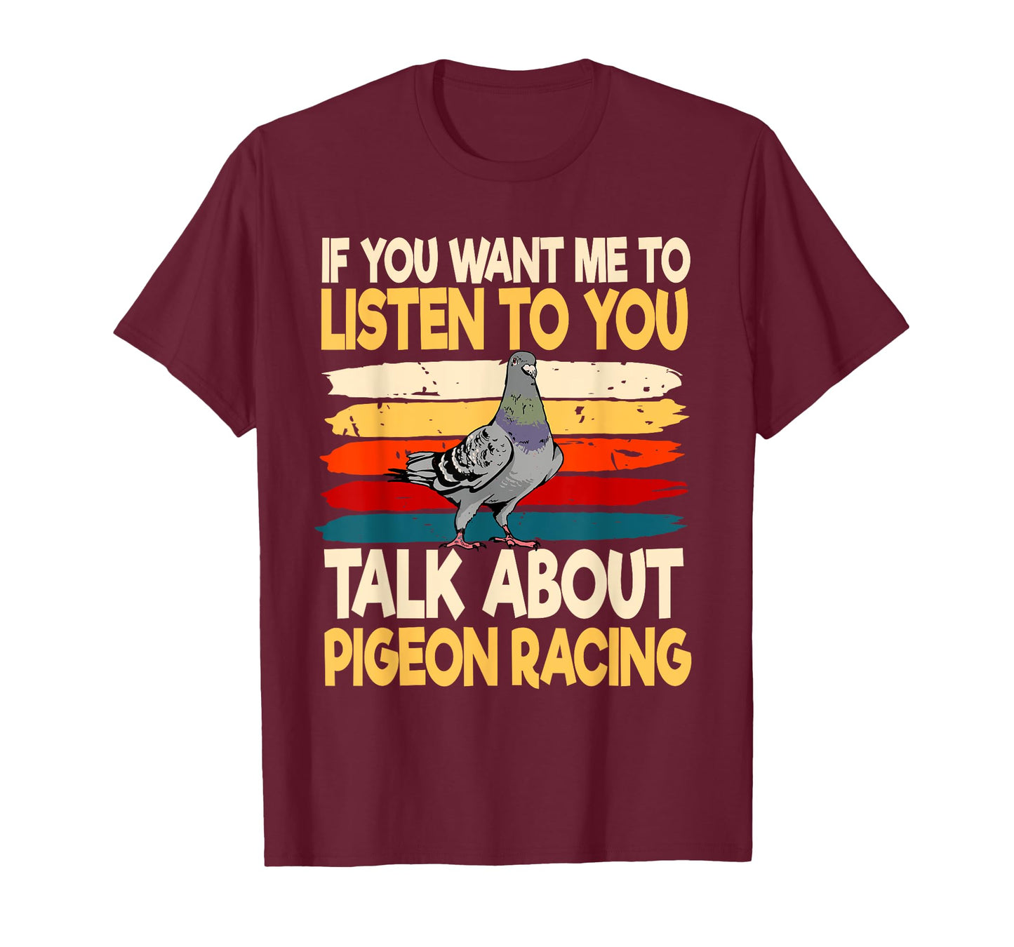 Pigeon Racing Breeder Retro Vintage T-Shirt