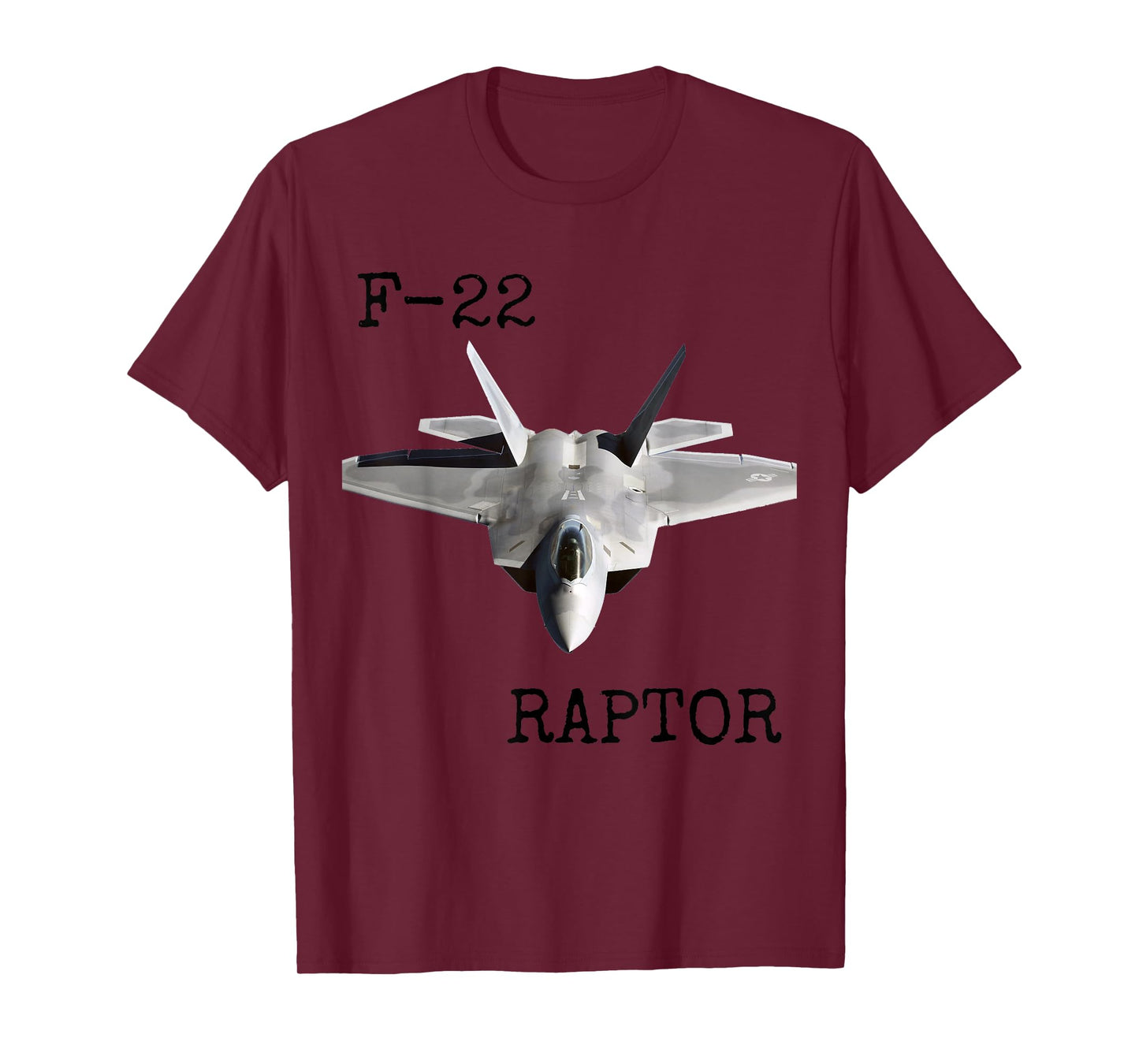Air Force F-22 Raptor Fighter Jet Military Veteran T-Shirt T-Shirt