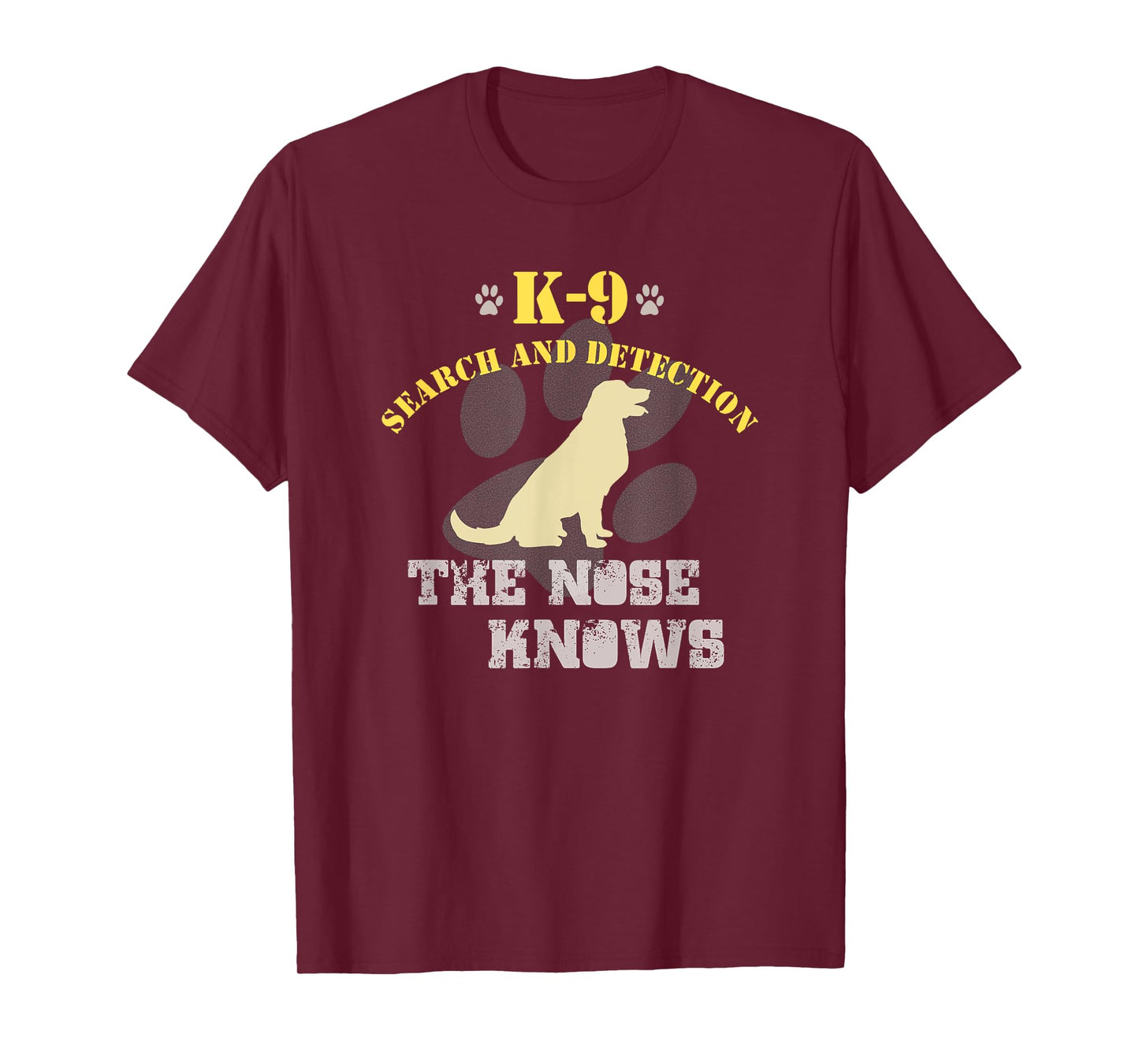 K9 Detection Dog T-Shirt Golden Retriever Labrador T-Shirt