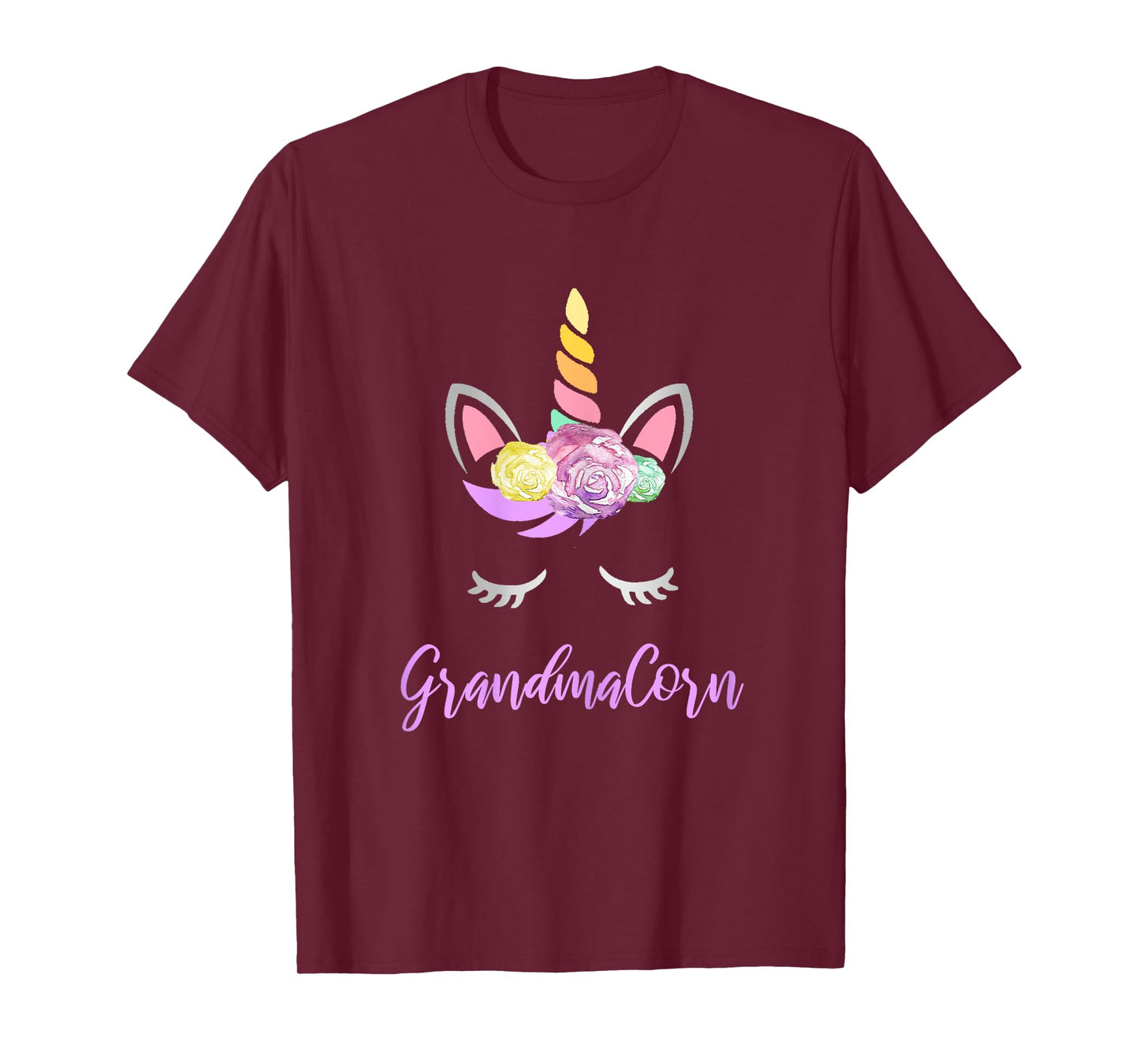 Grandmacorn Unicorn Grandma of the Birthday Girl T-Shirt