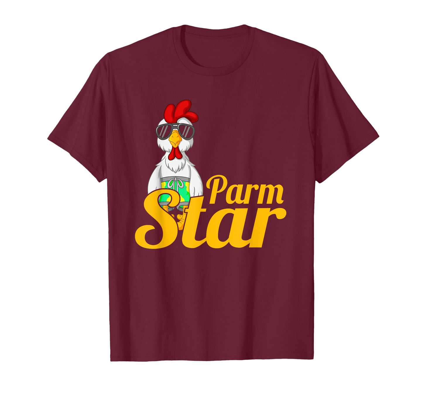 Parmstar funny chicken parm Parmigiana T-Shirt
