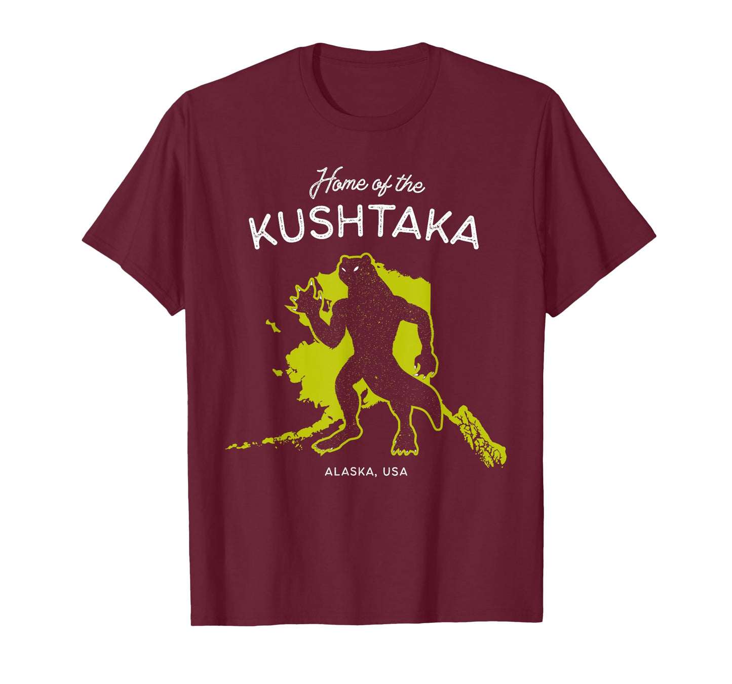 Home of the Kushtaka Otter Man - Alaska, USA Cryptid T-Shirt