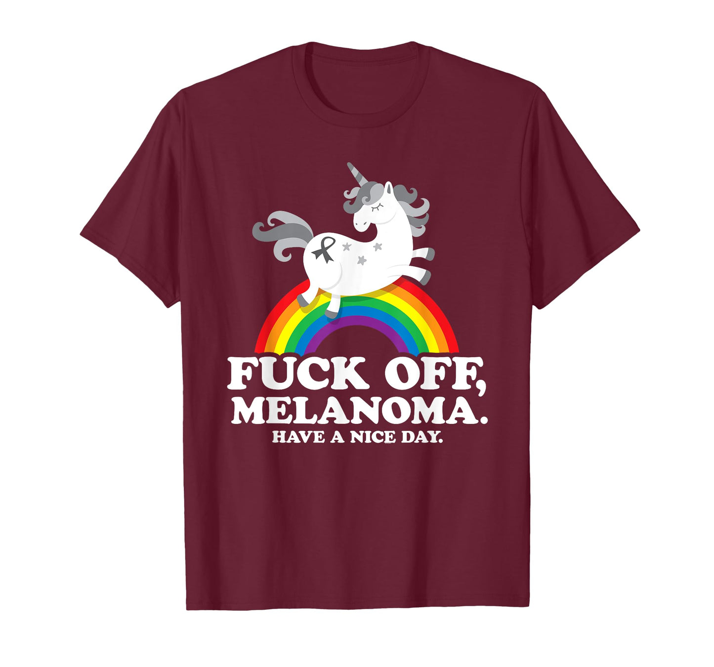 Melanoma Cancer Survivor Shirt | Fuck Melanoma T-Shirt