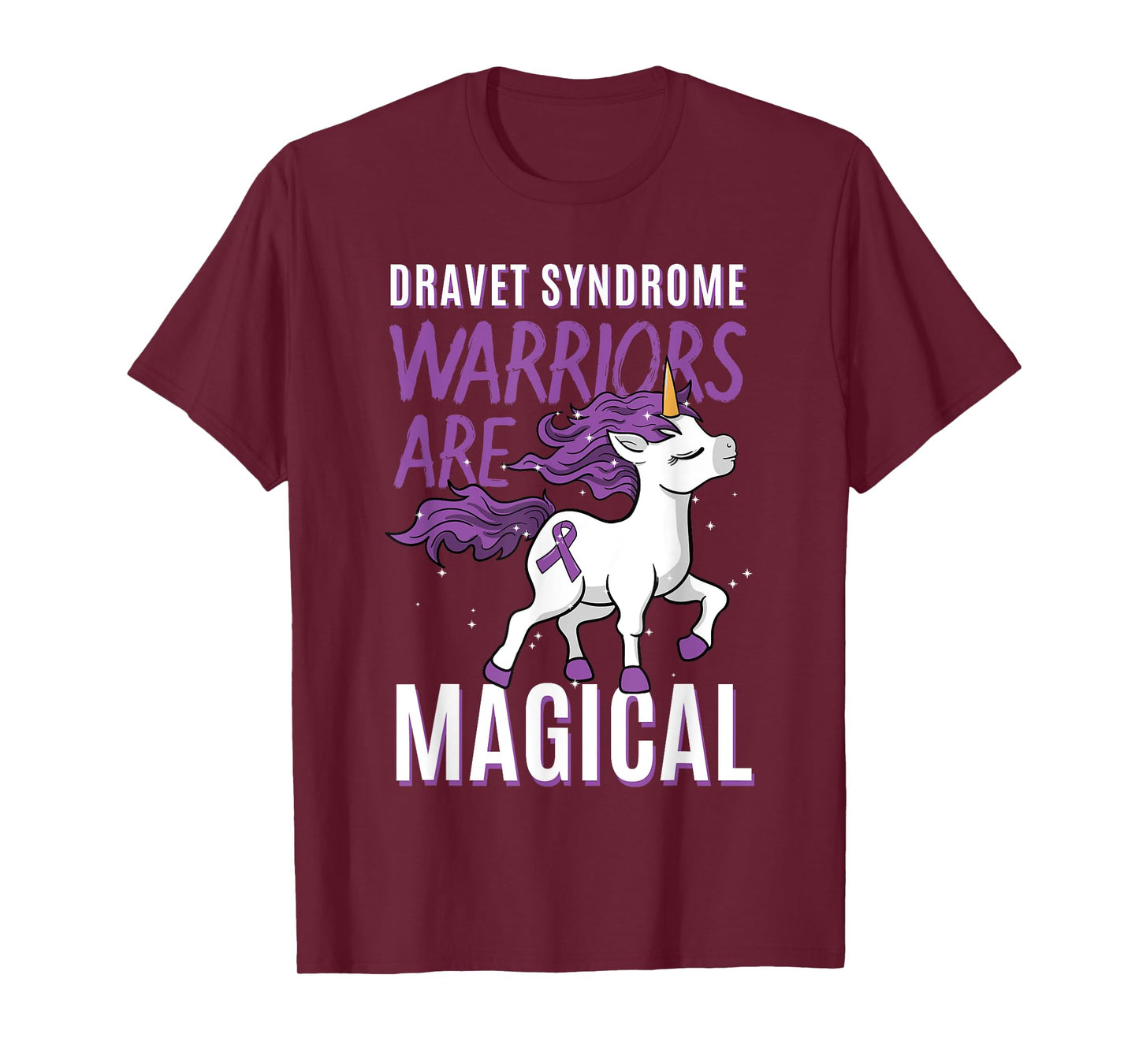 Dravet Syndrome Warrior SMEI Childhood Epilepsy Unicorn SMEB T-Shirt