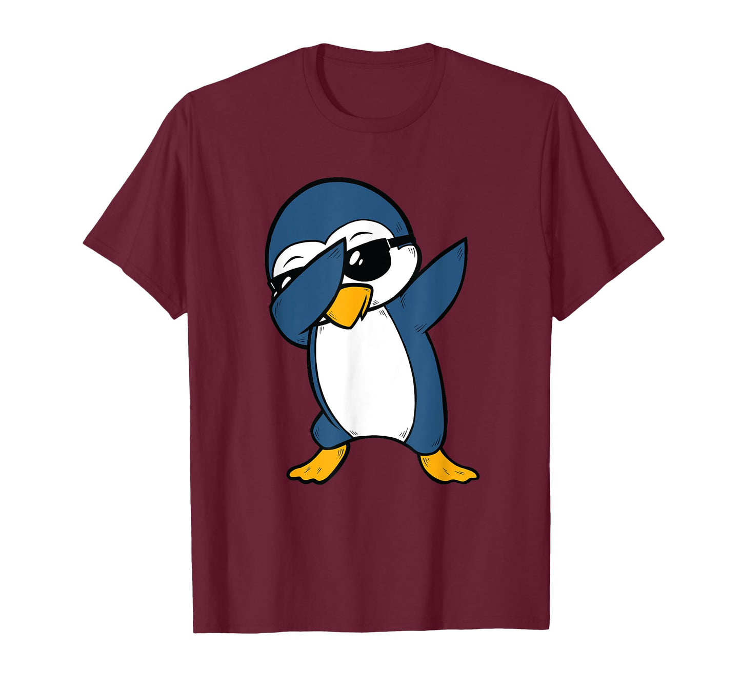 Dabbing Penguin TShirt Cool Cute Animal Dab Boy Girl Shirt T-Shirt