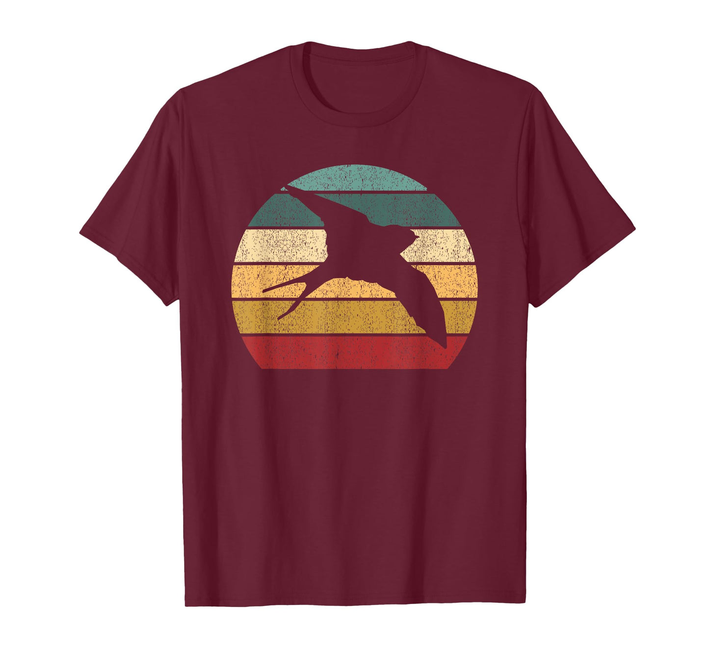 Retro Barn Swallow Bird T-Shirt