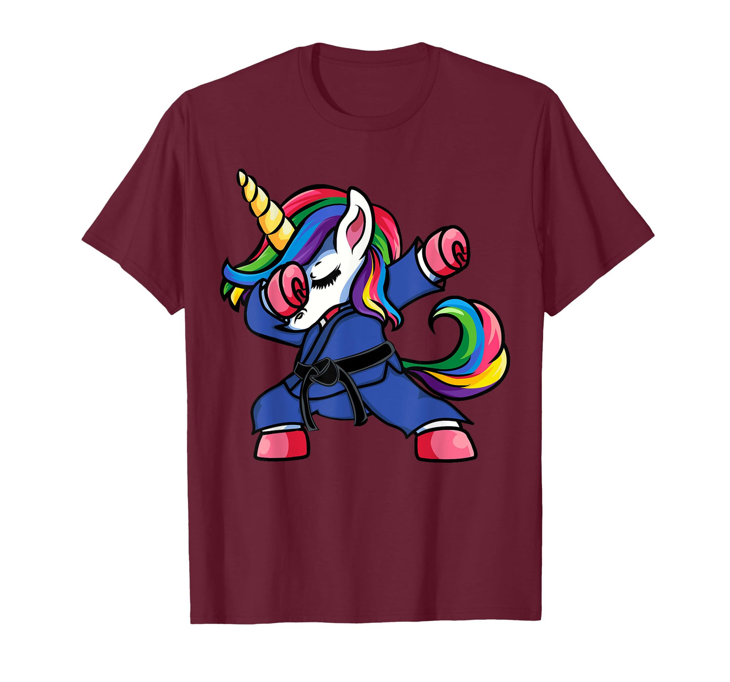 Dabbing Unicorn Brazilian Jiu Jitsu Mom Tee, BJJ Women Girls T-Shirt