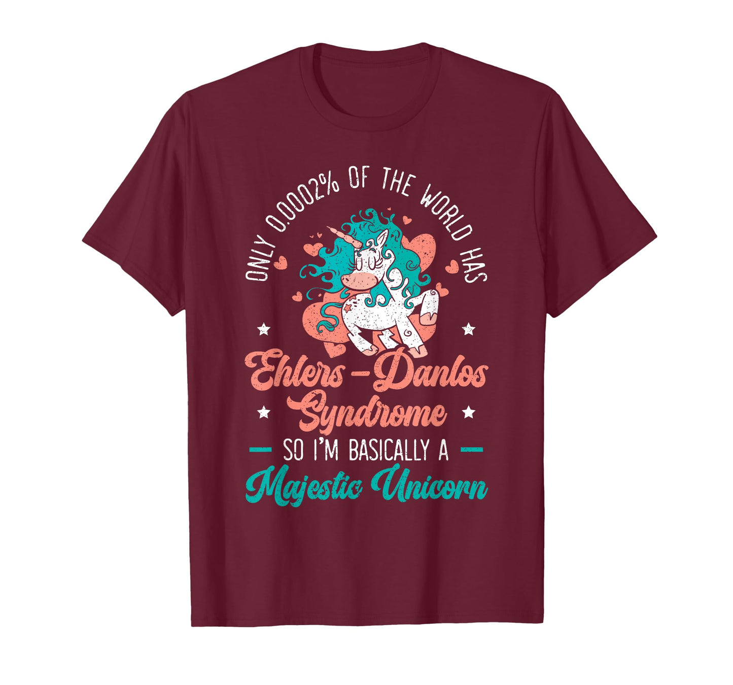 Unicorn Lover Ehlers-Danlos EDS and HSD Awareness Month T-Shirt