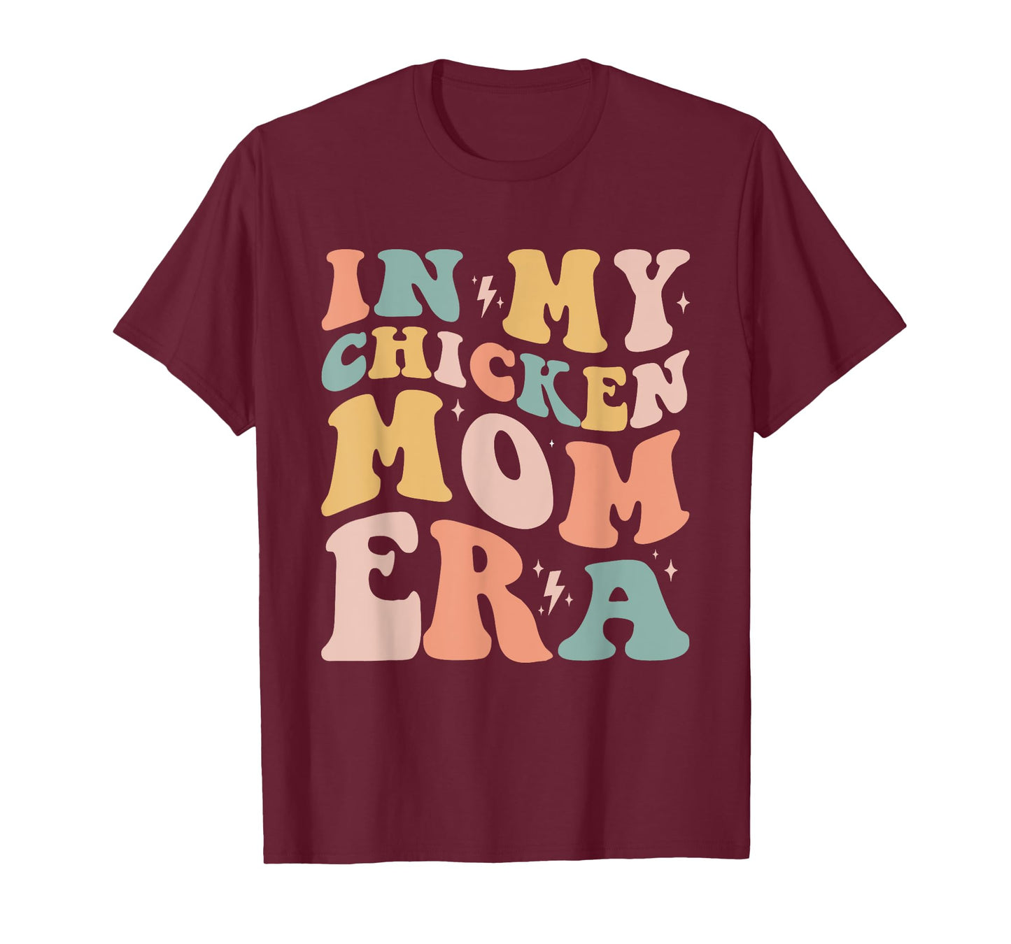 In My Chicken Mom Era Retro T-Shirt