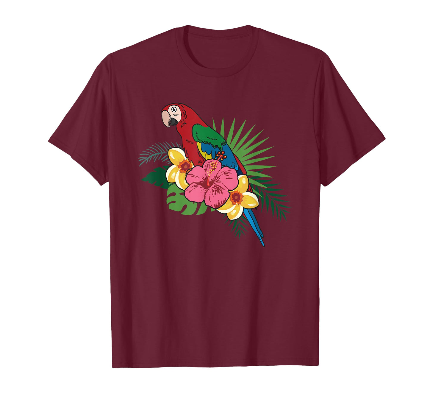 Vintage Aloha Hawaiian Parrot Shirt - Macaw T-shirt T-Shirt