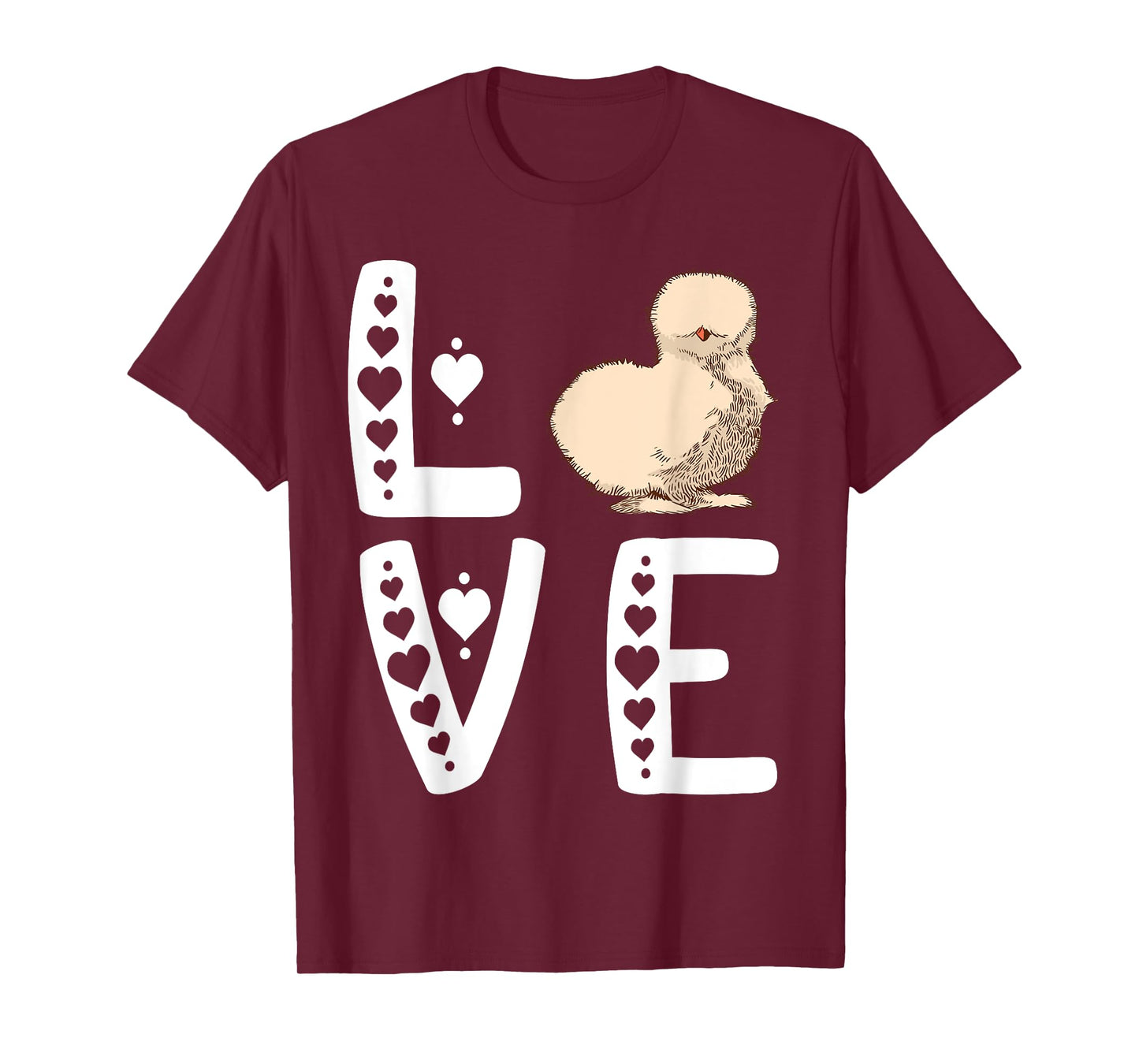 Silkie Chicken Silkie Chicken Lover Love Silky Chicken T-Shirt