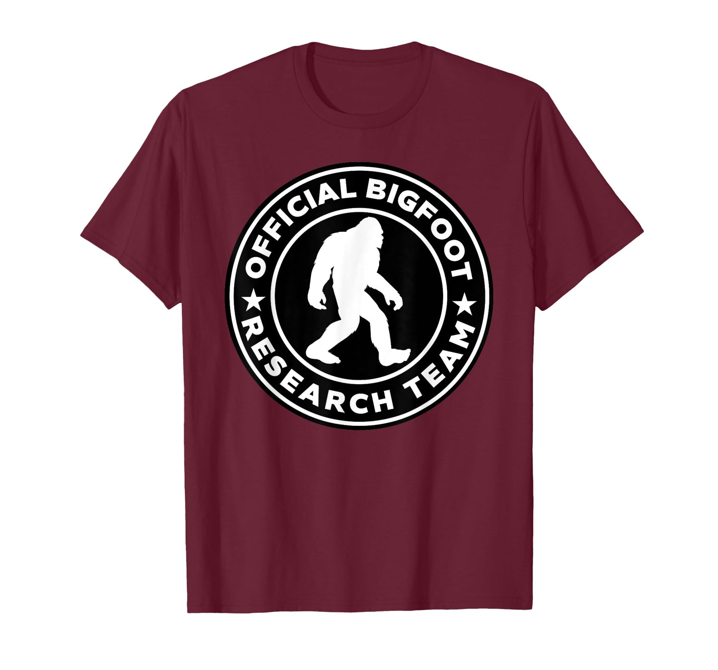 Miftees Halloween Tees Official Bigfoot Research Team T-Shirt