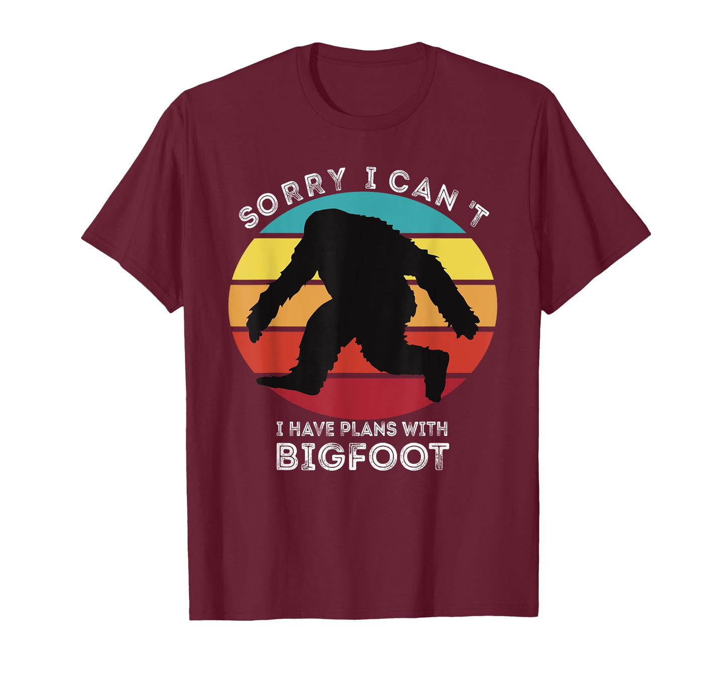 I have Plans With Yeti Sasquatch Men Kids Bigfoot T-Shirt