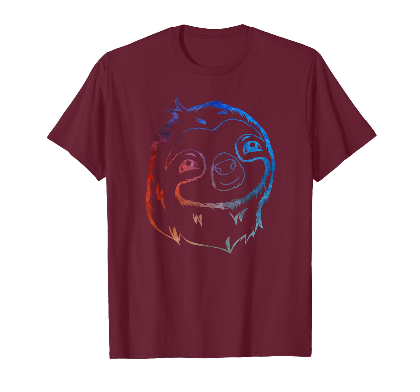 Sloth Art Funny Animal Arboreal Lover Outfit Men Women Kids T-Shirt