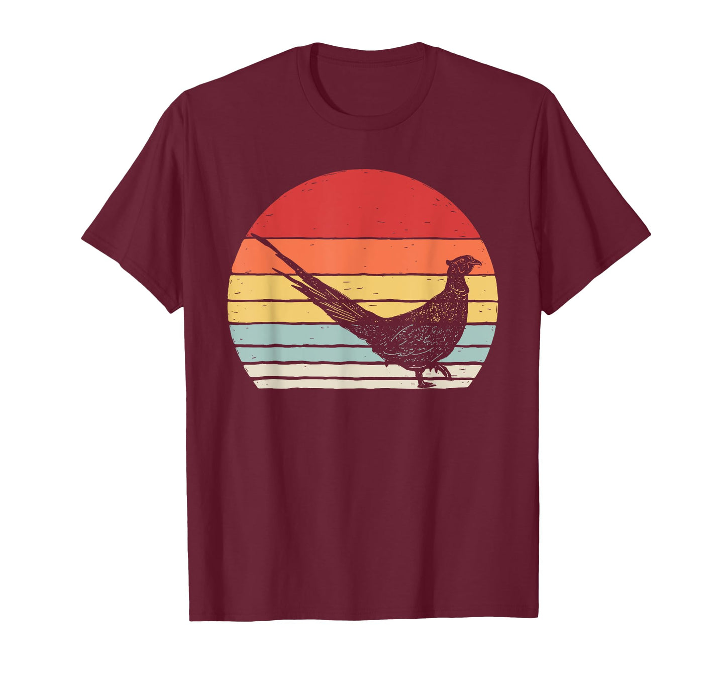 Vintage Retro Pheasant Bird T-Shirt