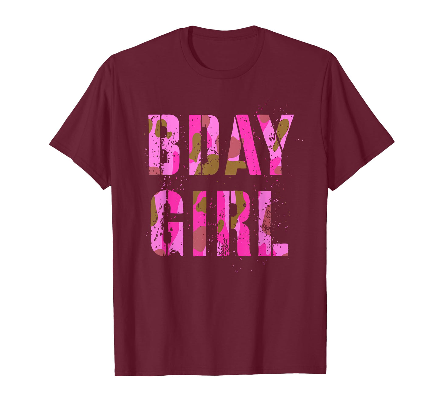 Camouflage Hunter BDAY GIRL Pink Camo Huntress Birthday Mom T-Shirt