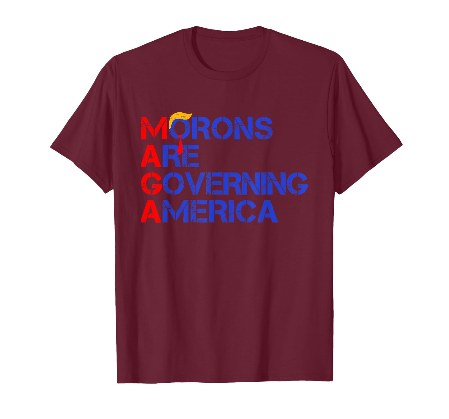 Morons Are Governing America Funny Trump 2024 T-Shirt