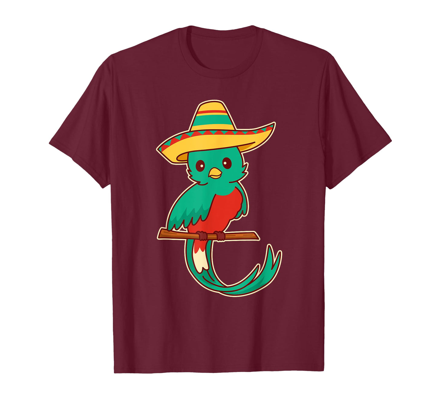 Guatemala Quetzal Bird With Sombrero - Quetzals T-Shirt