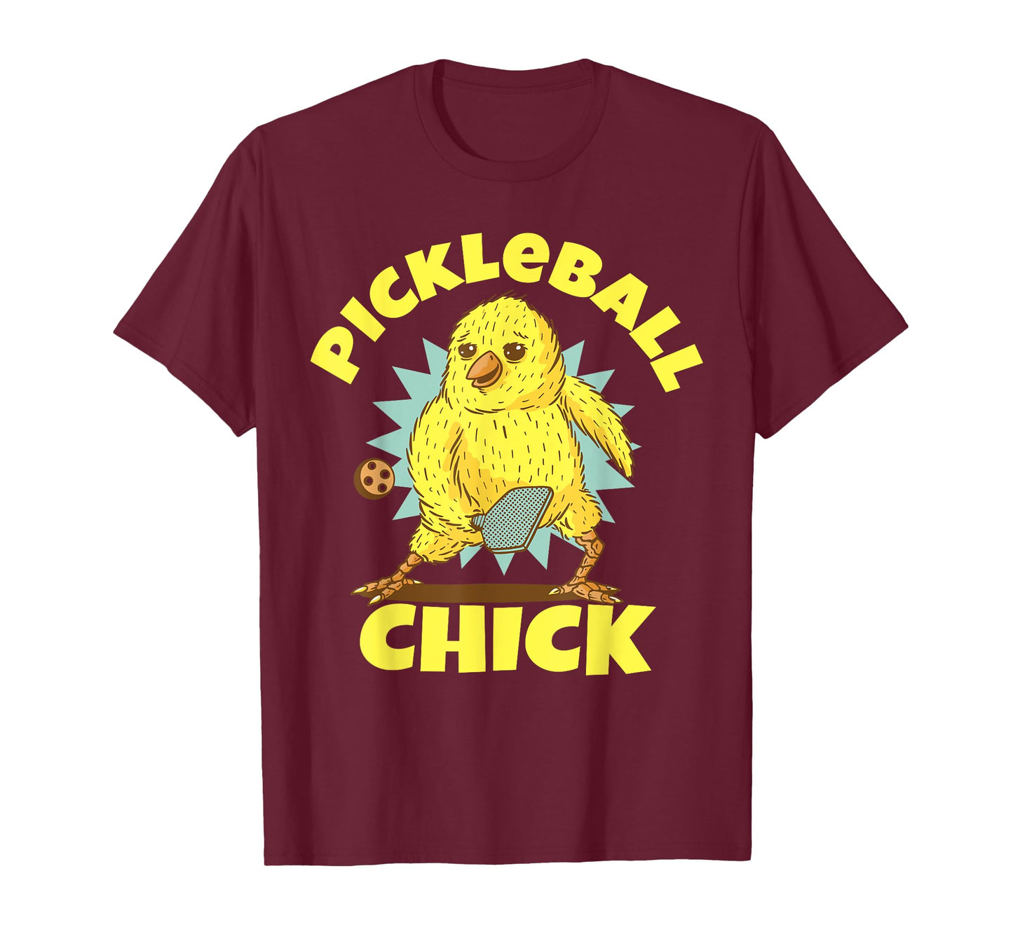 Funny Pickleball Shirt Pickleball Chick Player Loves to Play T-Shirt