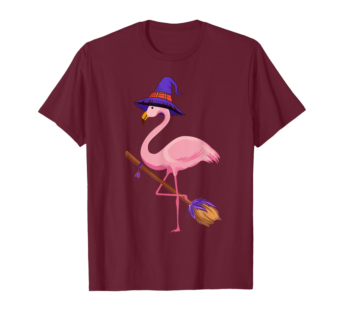 Halloween Flamingo Funny Flamingo Lover Witch Has Halloween T-Shirt