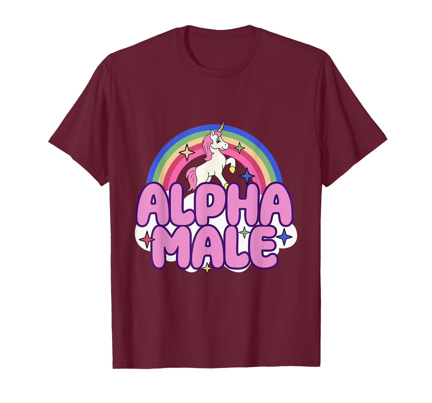 Alpha Male Unicorn Funny T-Shirt