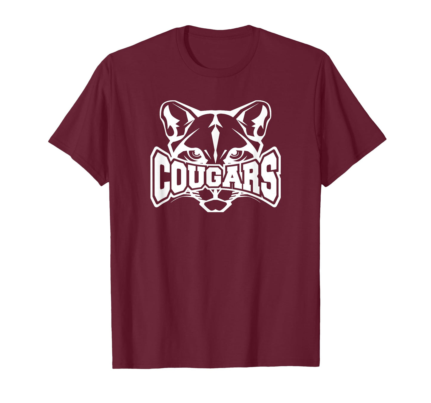 Cougars Teacher Student School Sports Fan Team Spirit T-Shirt