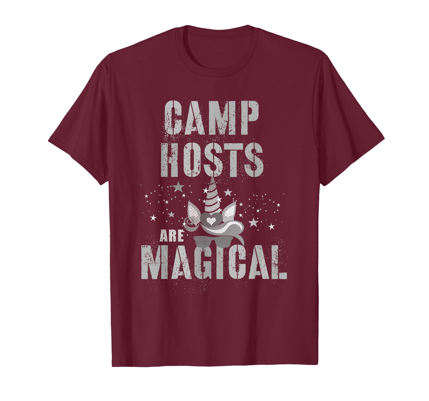 Funny CAMP HOSTS ARE MAGICAL Host I'm Unicorn Cool Mythical T-Shirt