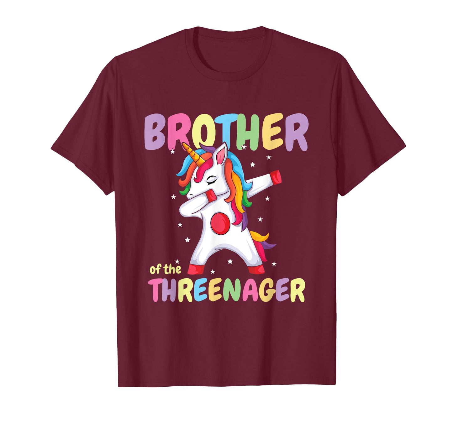 Brother Of The Threenager Birthday 3 Years T-Shirt