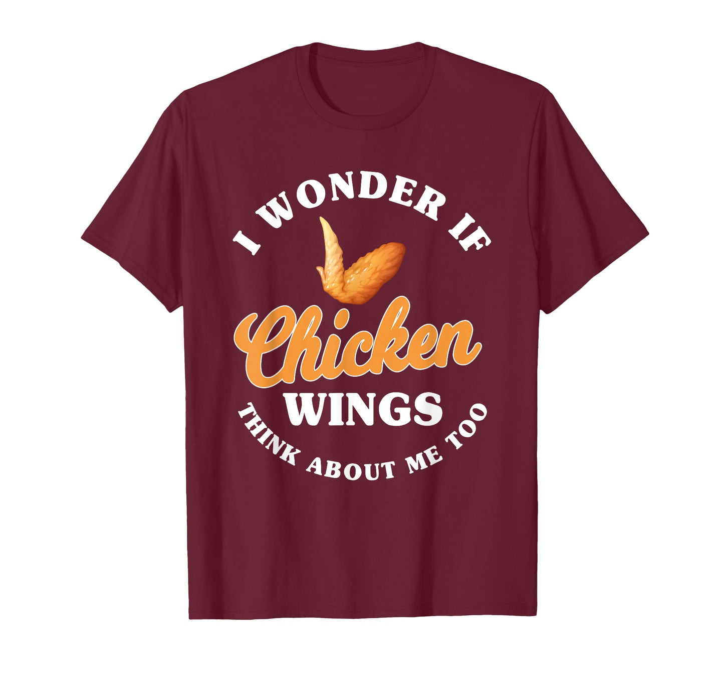 Funny Chicken Wings Saying Hot Wing Fast Food T-Shirt