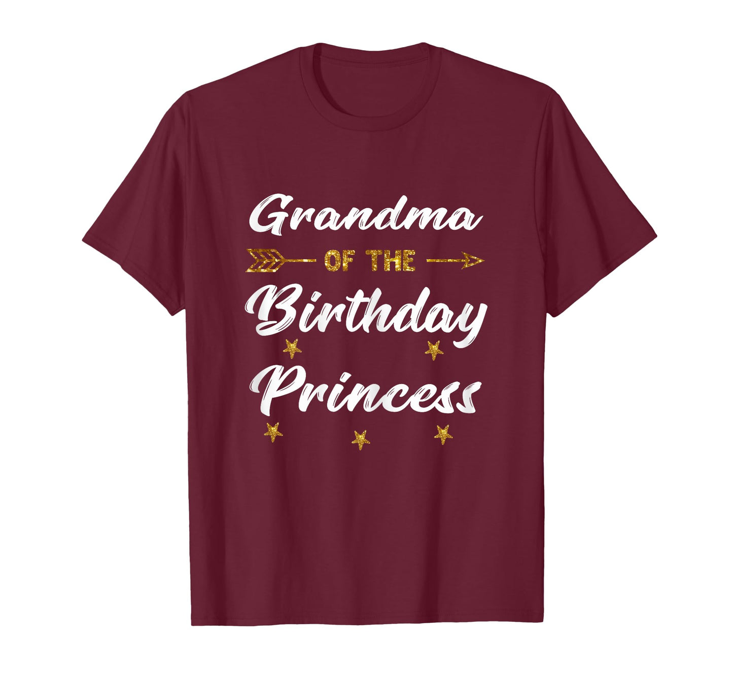 Grandma Of The Birthday Princess Girl Matching Family Party T-Shirt