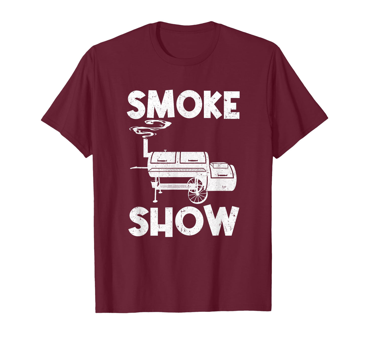 Smoke Show Funny Bbq Smoker Grilling Meat Smoking Grill T-Shirt
