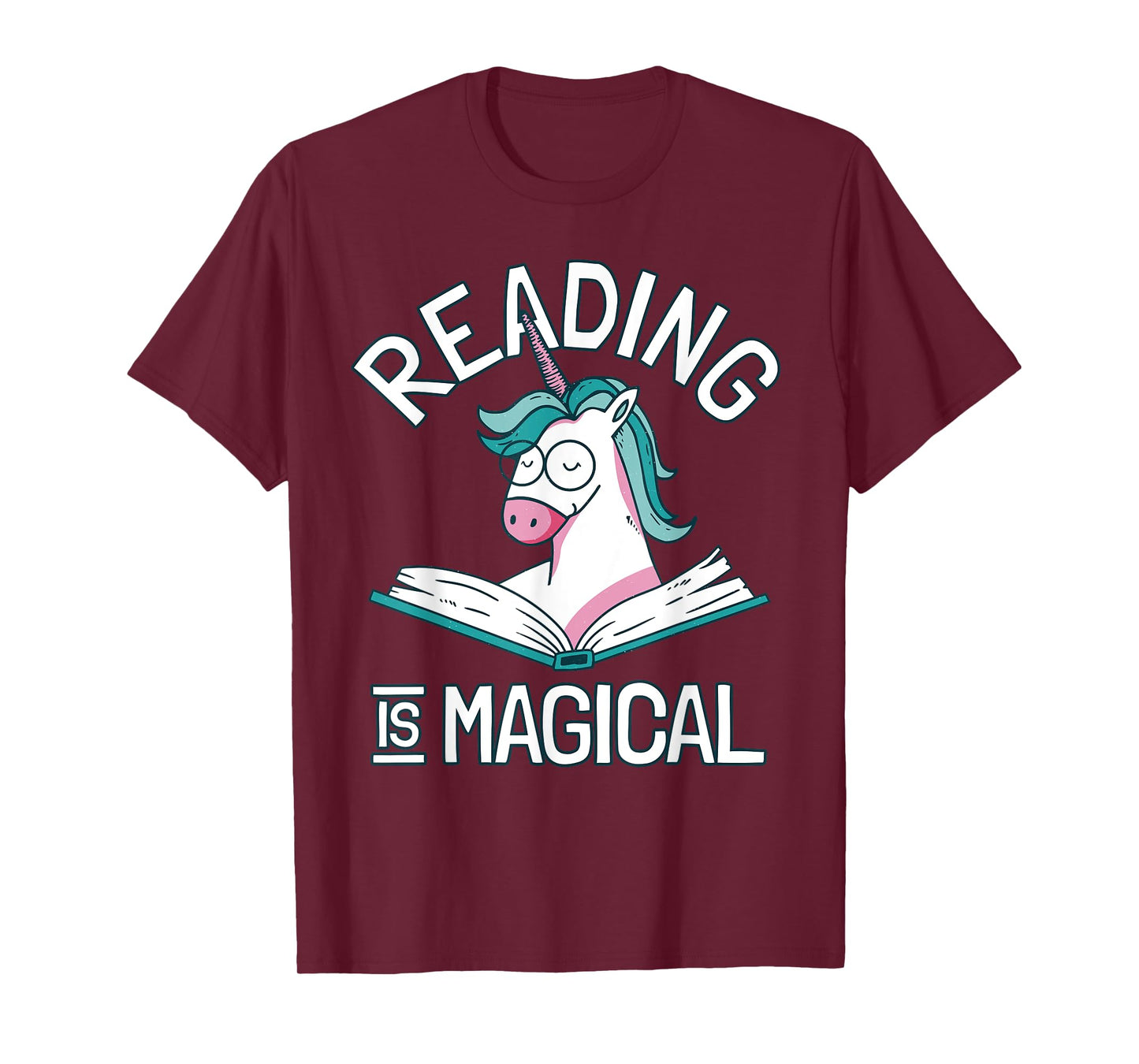 Unicorn Reading Is Magical - Booklover T-Shirt