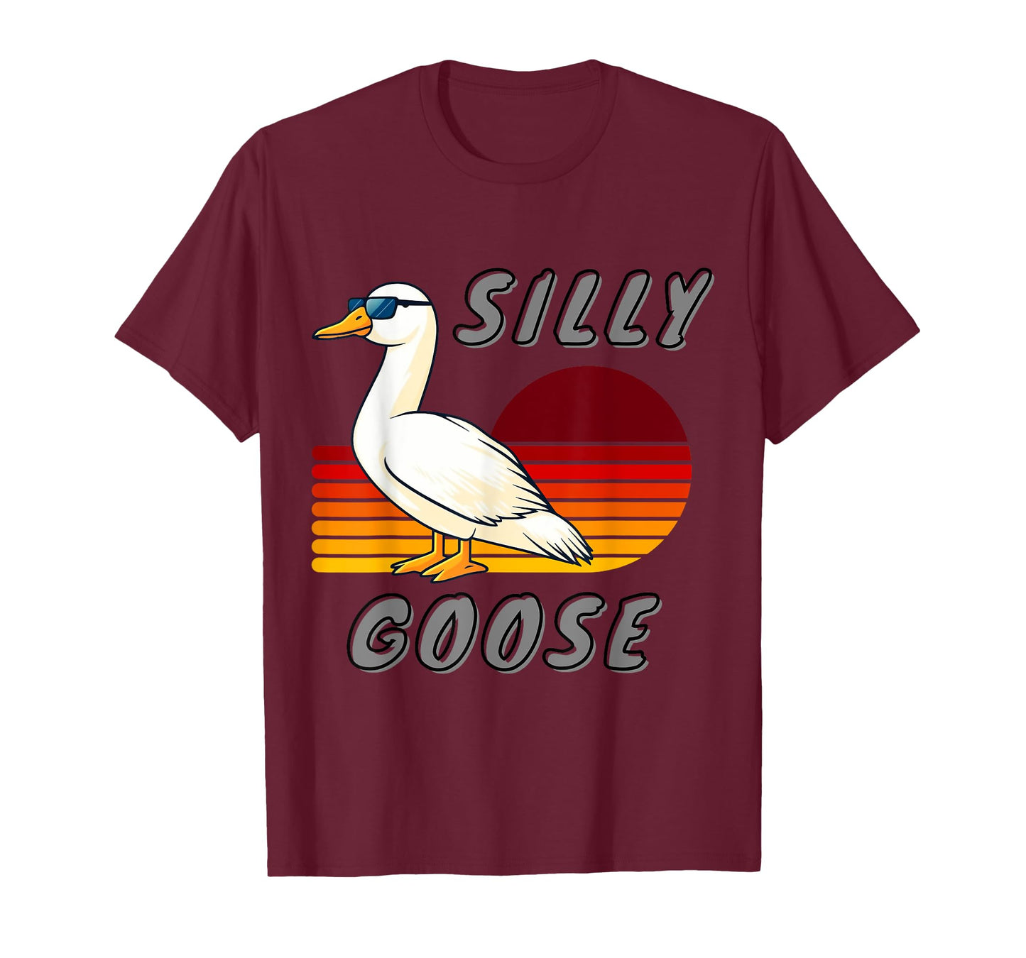 Duck and Goose Silly Goose Gifts Store Untitled Goose Outfit T-Shirt