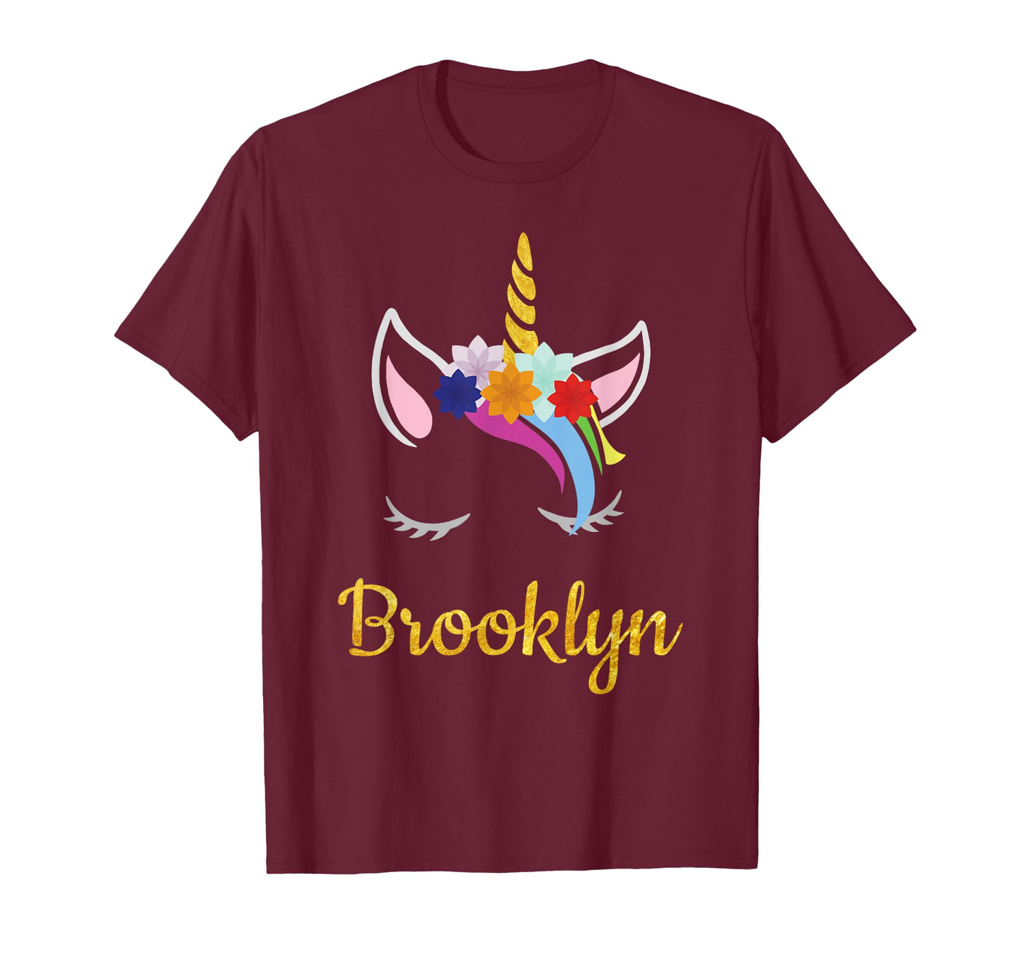 Brooklyn Unicorn Name Shirt for Brooklyn T-Shirt