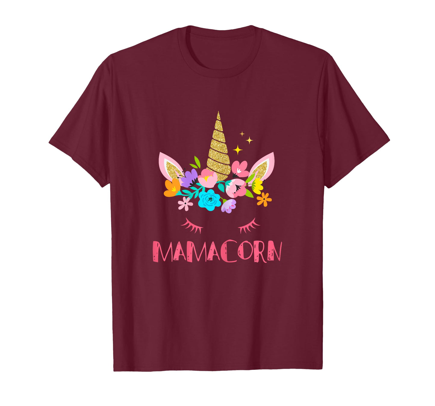 Funny Mamacorn Unicorn Costume Mom Mother's Day T-Shirt T-Shirt