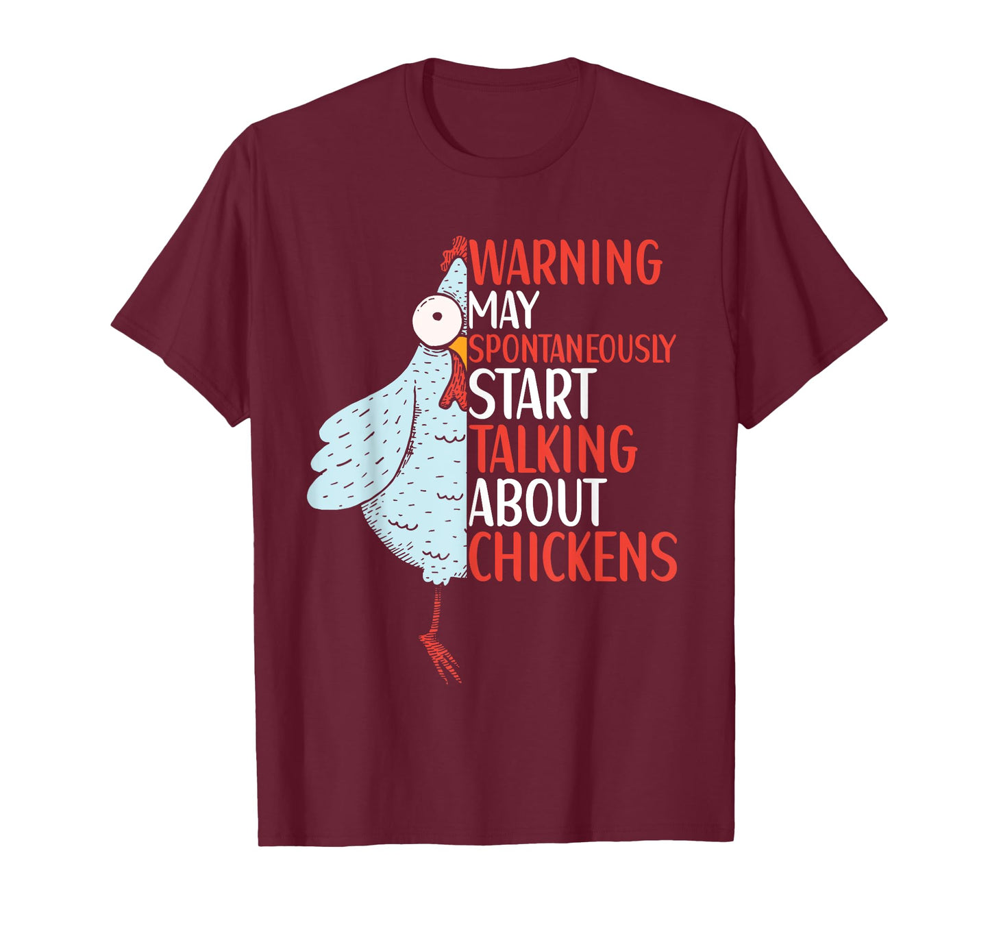 Chicken Funny Quote Chicken Outfit for Kids Women T-Shirt