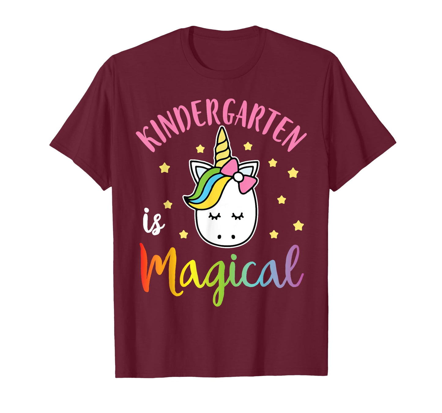 Teacher Student Senior Kindergarten Is Magical Happy Shirt T-Shirt
