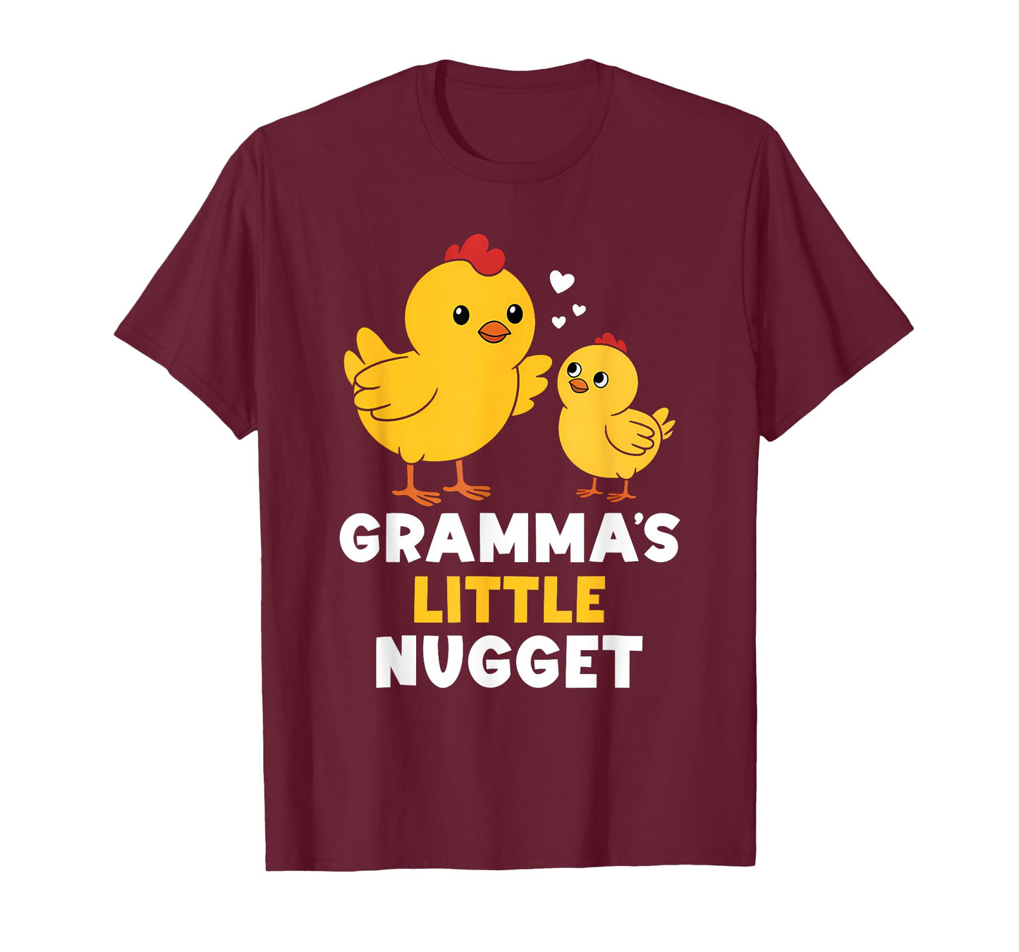 Funny Gramma and Nugget Chicken Gramma’s Grandchild T-Shirt