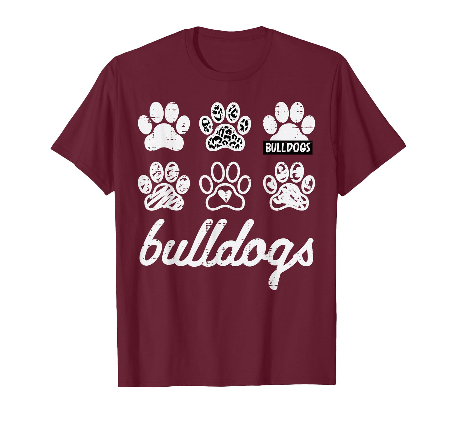 Bulldog Girls Youth Boys Teen Kids Men Women T-Shirt