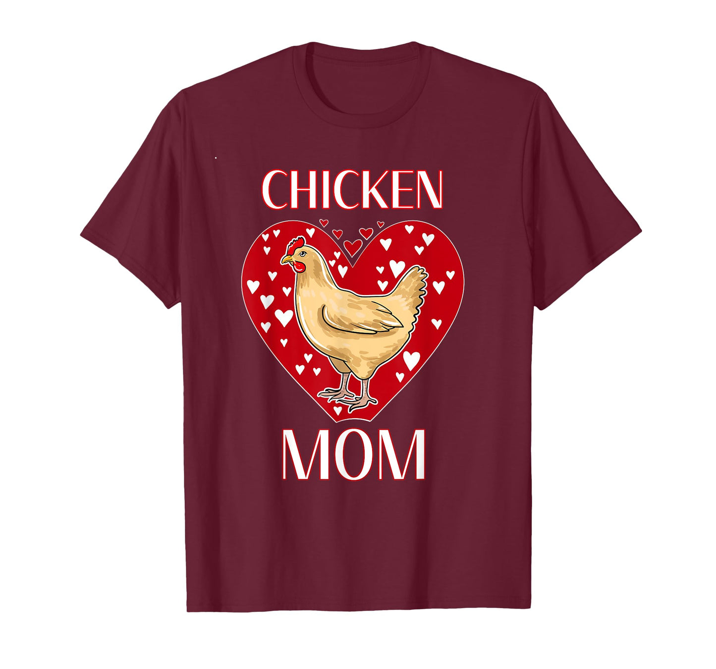 Chicken Mom Funny Chicken Owner Illustration for Women T-Shirt