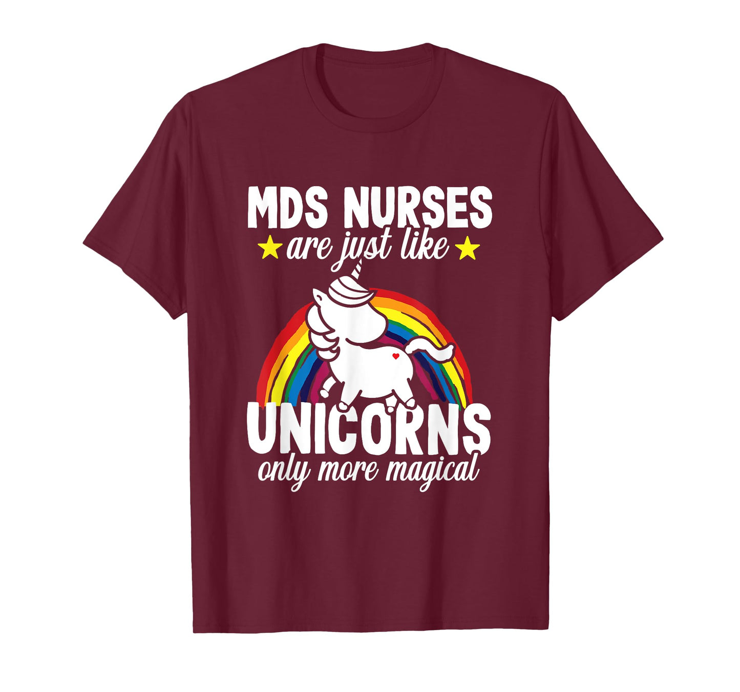 Funny Unicorn MDS Nurse Medical Geriatric Nursing RN T-Shirt