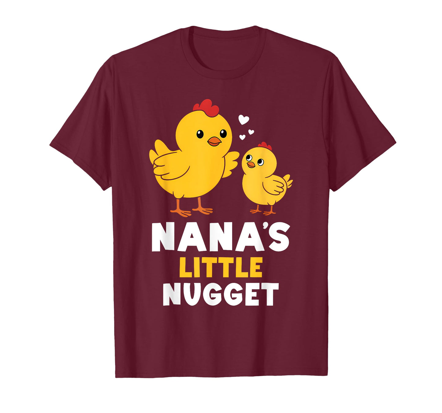 Funny Nana and Nugget Chicken Nana’s Grandchild T-Shirt