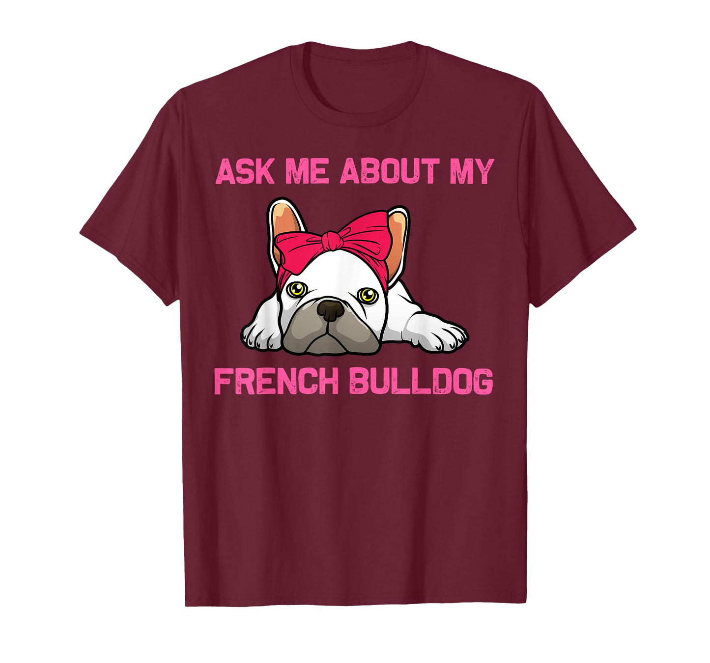 Cool French Bulldog Art For Men Women Kids Frenchie Lover T-Shirt