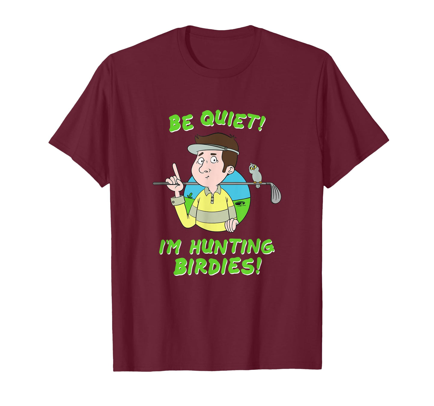 Birdie Golf Golf Equipment Golf Course Bird for Tournament T-Shirt