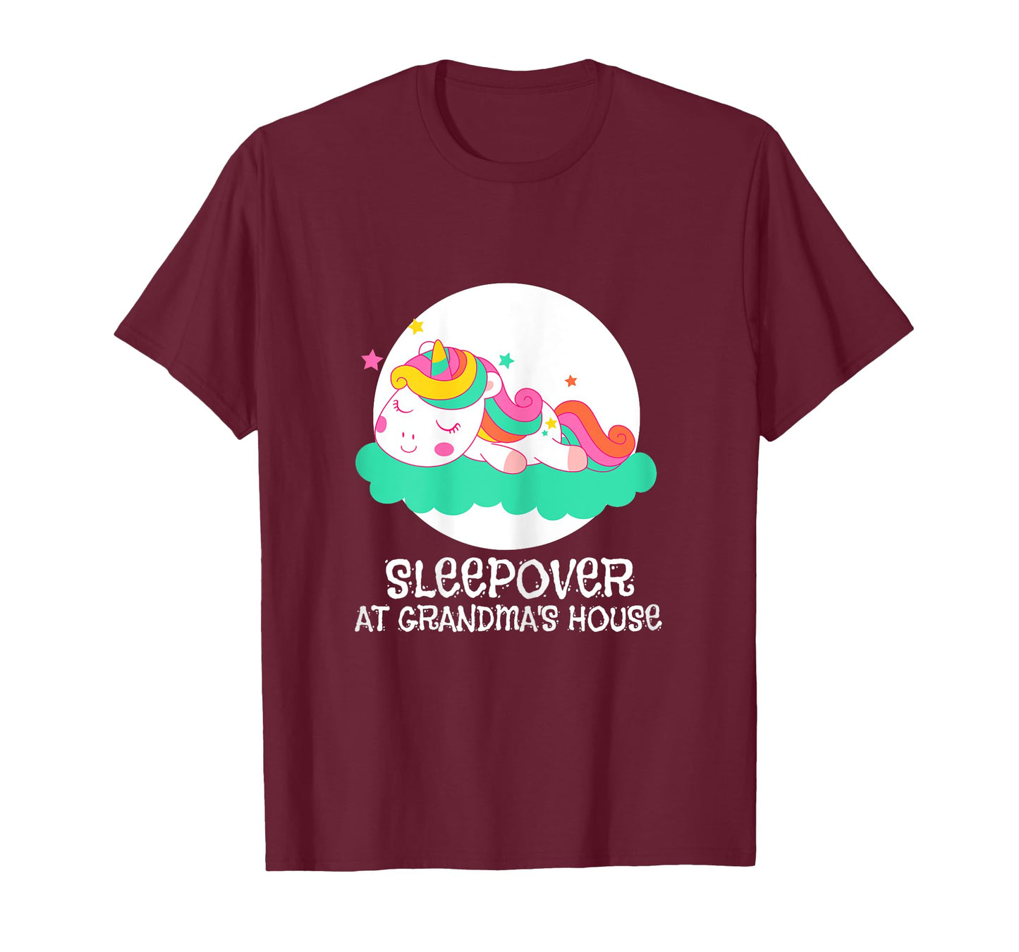 Sleepover at Grandma's Unicorn T-Shirt